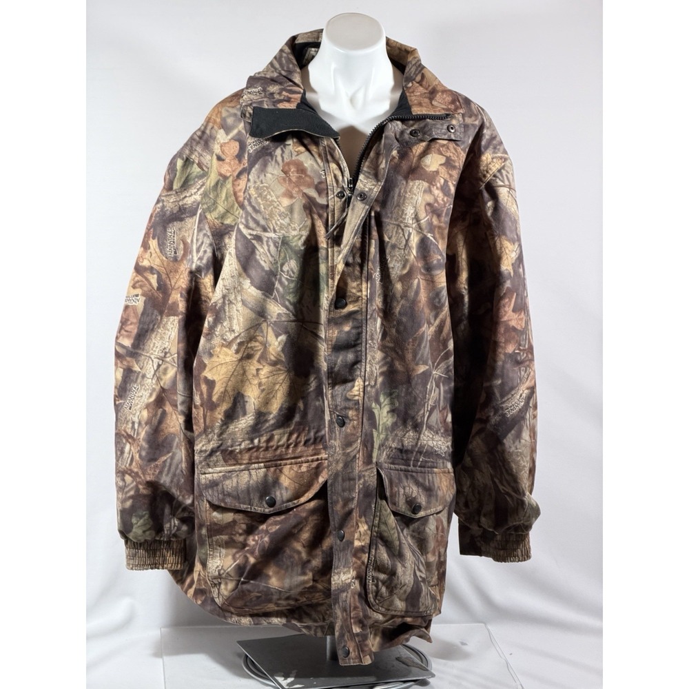 LL Bean Advantage Camo Jacket Mens XXL Tall Gore Tex Hunting Gorpcore Coat